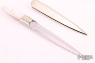 Engraved Mother Of Pearl Dagger