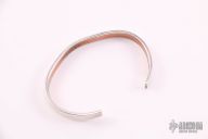 Silver and Copper Sport Cuff  