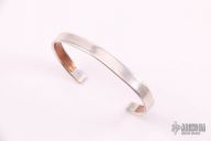 Silver and Copper Sport Cuff  
