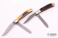 Pair of Damascus Trappers