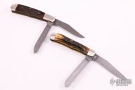 Pair of Damascus Trappers