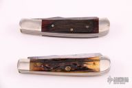 Pair of Damascus Trappers