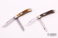 Pair of Jigged Bone Trappers