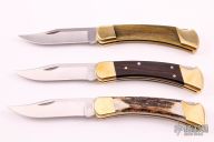 Three Buck 110 - Stag, Wood and Bone