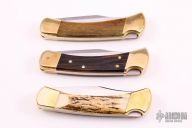 Three Buck 110 - Stag, Wood and Bone