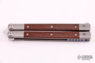 Balisong w/ Canvas Micarta