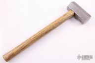 Damascus Dogs Head Hammer