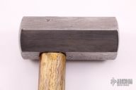 Damascus Dogs Head Hammer