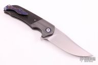 Wyvern - Damascus and Blackwood Carbon Fiber