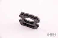 Toothy "Contra" Carbon Fiber .125" Stonewash Ti Satin Hardware