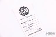 Standard Titanium Cypop .375" - Burple Anodized w/ Rose