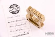 Toothy Brass Cypop .375" Stonewashed - WHDG