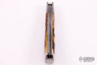 Large 2-Blade Trapper - Damascus and Stag