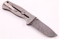 SR1D Integral Titanium Handle Folding Knife  