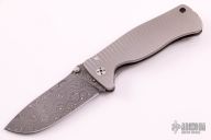 SR1D Integral Titanium Handle Folding Knife  