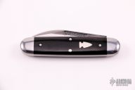 Delta Jack - Black Linen Micarta