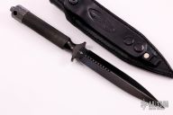 ADO-L - D/E DLC Knurled w/ Torched End Cap