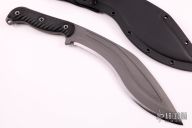 Kukri - Black w/ Chattanooga Leatherworks and Kydex Sheaths