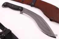Kukri - Black w/ Chattanooga Leatherworks and Kydex Sheaths