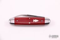 Delta Jack - Red Linen Micarta