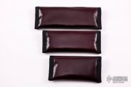 Bill's Custom Cases "No Tags" - Set of Three - Burgundy Kid Skin w/ Grey Stuff Lining