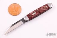 Delta Jack - Red Burlap Micarta