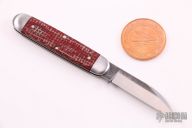 Delta Jack - Red Burlap Micarta