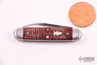 Delta Jack - Red Burlap Micarta