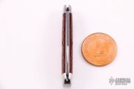 Delta Jack - Red Burlap Micarta