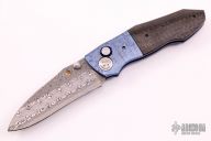 Buttonlock Folder - Damasteel