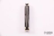 82154 Tiny Trapper - Damascus and Black Lip Pearl