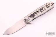 Flare Flipper - White/Black Carbo Quartz