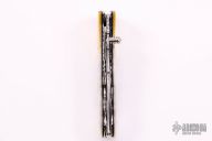 Damascus and Pearl Linerlock