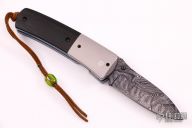 D/A Auto - Damascus and Micarta