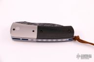 D/A Auto - Damascus and Micarta