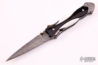 Damascus Linerlock Dagger