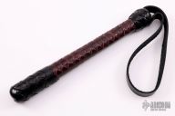 Black and Oxblood Cowhide Blackjack