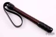 Black and Oxblood Cowhide Blackjack