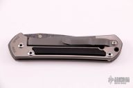 Large Sebenza 21 - Raindrop Damascus and Blackwood