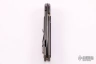 Large Sebenza 21 - Raindrop Damascus and Blackwood