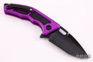 Medusa Manual Tanto Black Purple