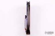 Deluge 4.0 Framelock Flipper #16 - Timascus and Damascus