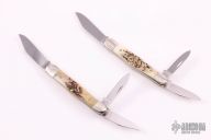 Pair 5383 Stag Whittlers
