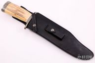 Model 12-11" Smithsonian Bowie - Engraved w/ Walrus Ivory