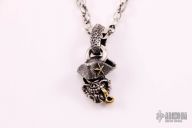 Sterling Silver Necklace w/ Bead