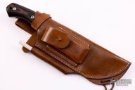 WSK - Black Linen and Natural Burlap Micarta