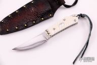 San Mai and Silver Neck Knife