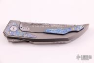 Tashi Bharucha Design Integral Flipper - Damasteel and Mokuti