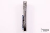 Tashi Bharucha Design Integral Flipper - Damasteel and Mokuti