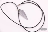 Meteorite Arrowhead Necklace